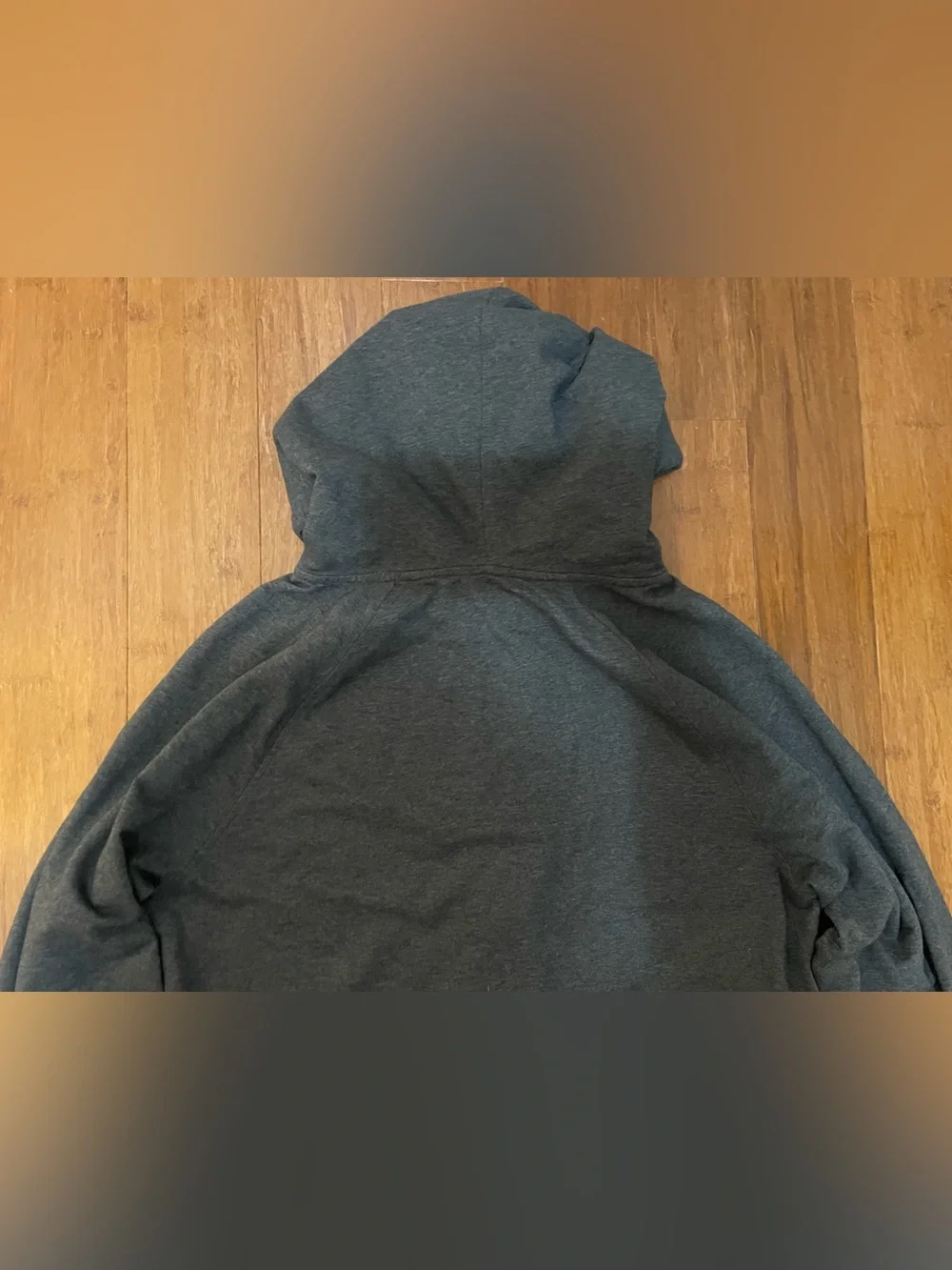 Pact Hoodie Full Zip Mens M Charcoal Gray Organic Cozy Soft